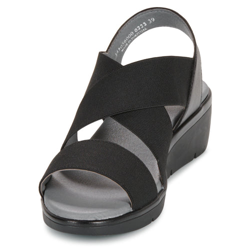 Fly London ‘Noli’ Slingback Wedge Sandal Shoes - Black