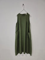 Montaigne ‘Remy’ Italian Linen Dress With Deep Front Pockets - Various Colours