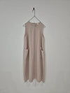 Montaigne ‘Remy’ Italian Linen Dress With Deep Front Pockets - Various Colours