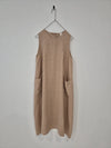 Montaigne ‘Remy’ Italian Linen Dress With Deep Front Pockets - Various Colours