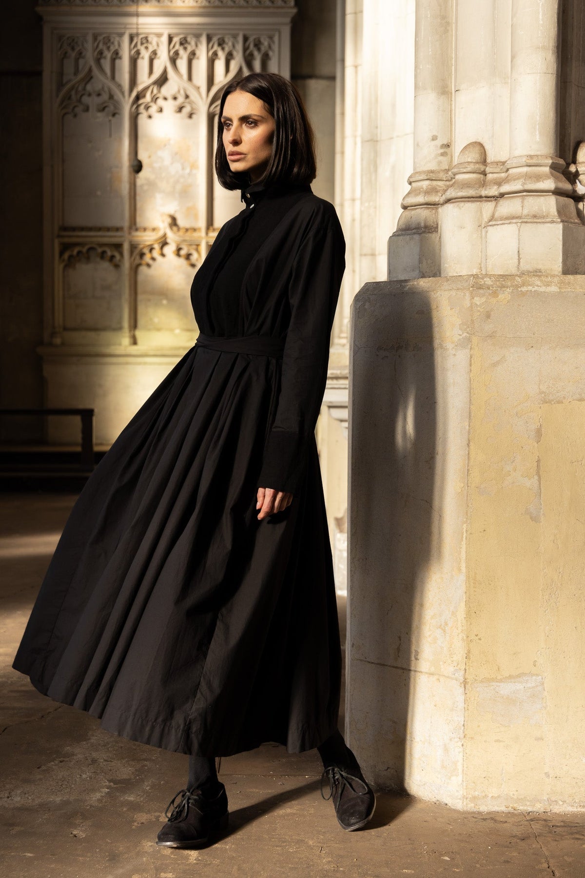 Meg By Design - Winifred Dress Cotton Poplin - Black