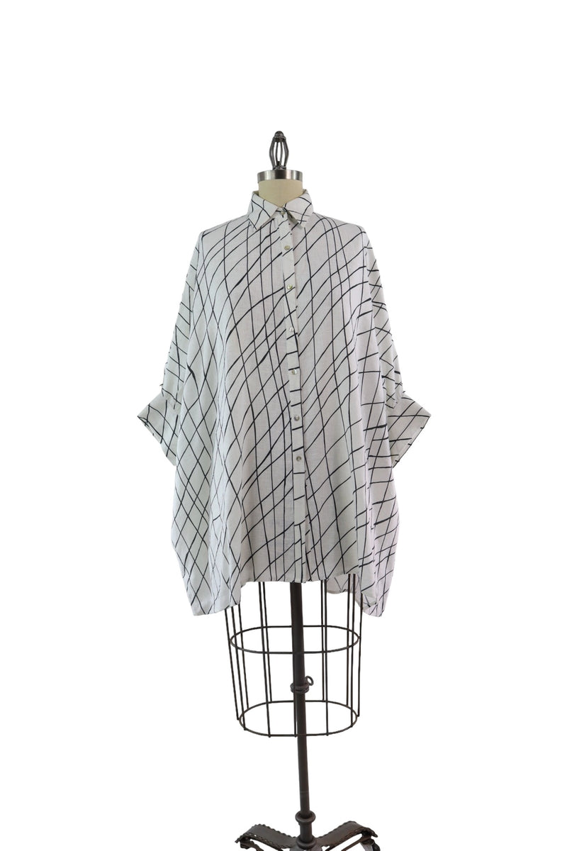 Oversized Boxy Linen Shirt - Various Styles