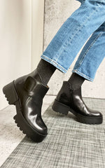 Fly London ‘Endo’ Velcro Ankle Boot - Black