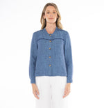 JUMP Clothing Boxy Linen Jacket - Various Colours