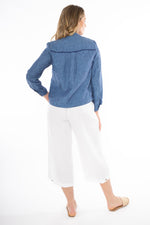 JUMP Clothing Boxy Linen Jacket - Various Colours