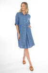 JUMP Clothing 2 Pocket Linen Dress - Various Colours