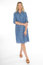 JUMP Clothing 2 Pocket Linen Dress - Various Colours