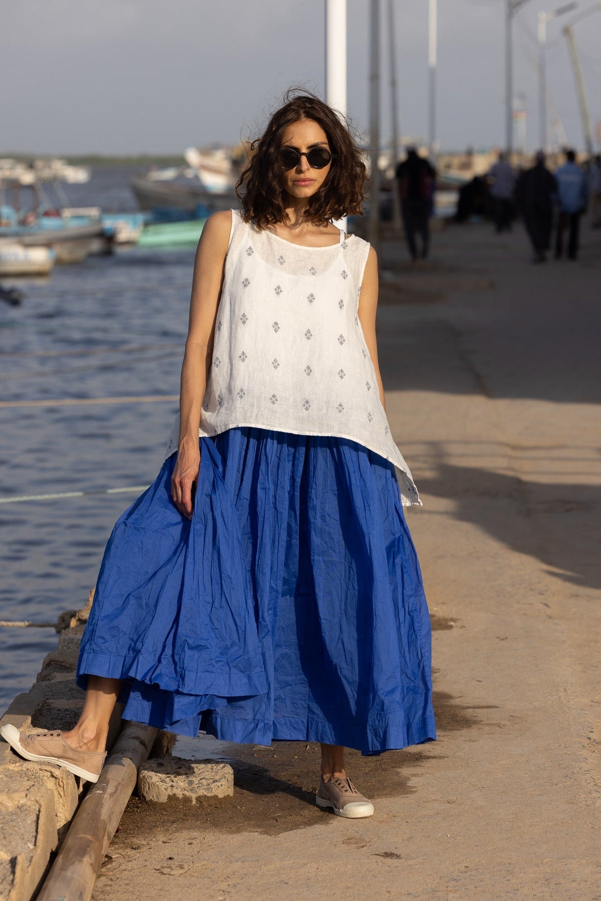 Meg By Design - Nyx Tutu Cotton Organdy Skirt Long - Various Colours