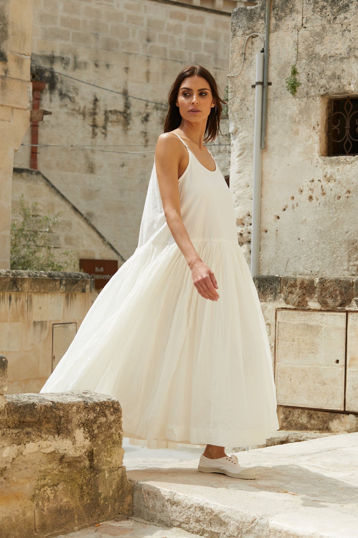 Meg By Design - Tutu Slip Dress Long Cotton Organdy - Various Colours