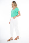 JUMP Clothing Coloured Wide Leg Jean - White