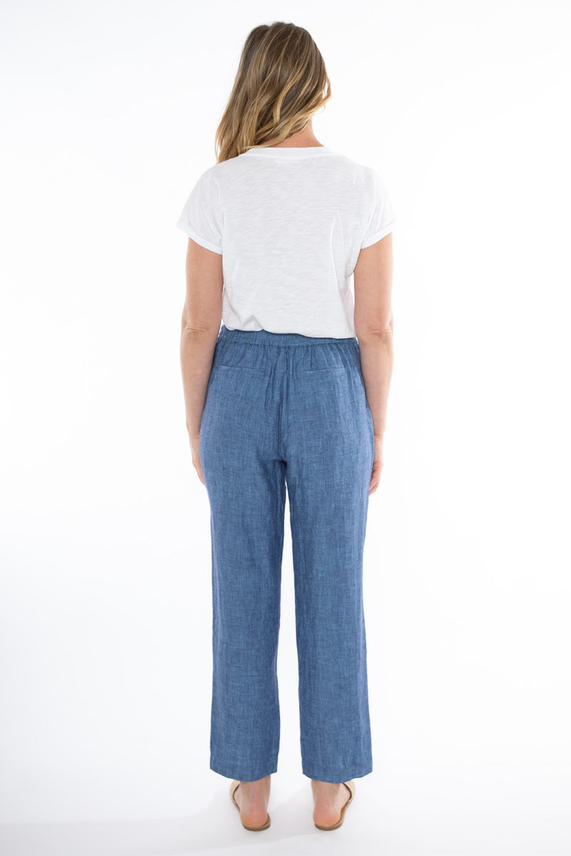 JUMP Clothing 7/8 Linen Pants - Various Colours