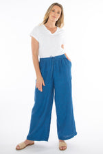 JUMP Clothing Wide Leg Linen Pants - Various Colours