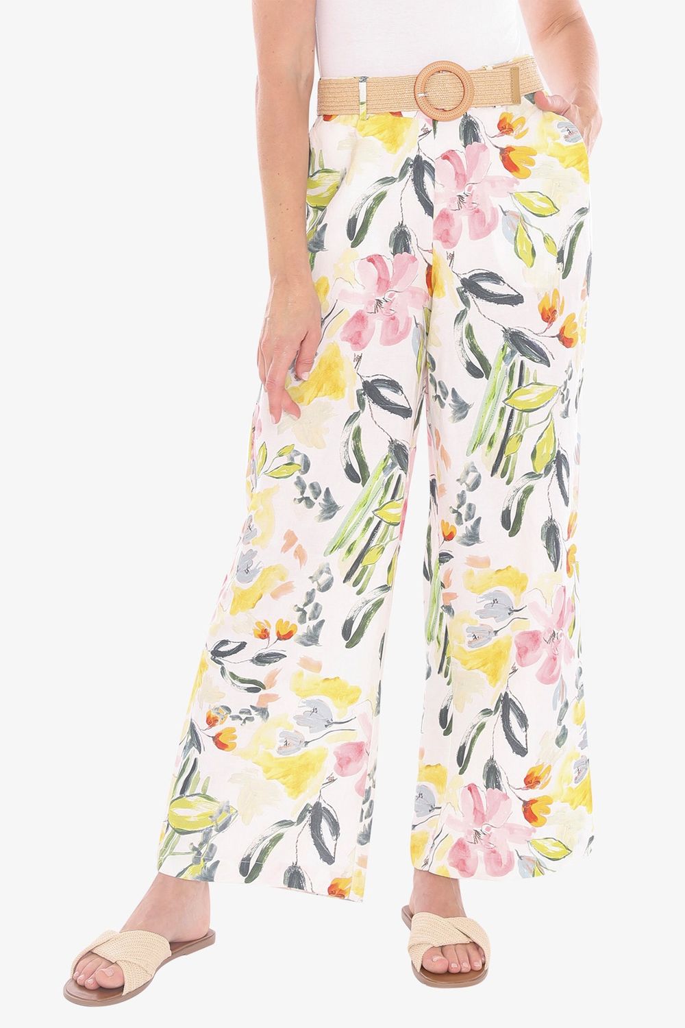 JUMP Clothing - Wildflower Pant - Ivory