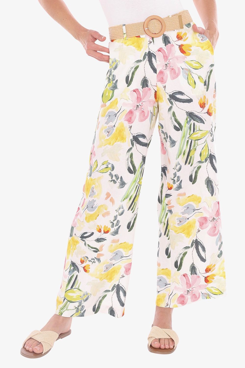 JUMP Clothing - Wildflower Pant - Ivory