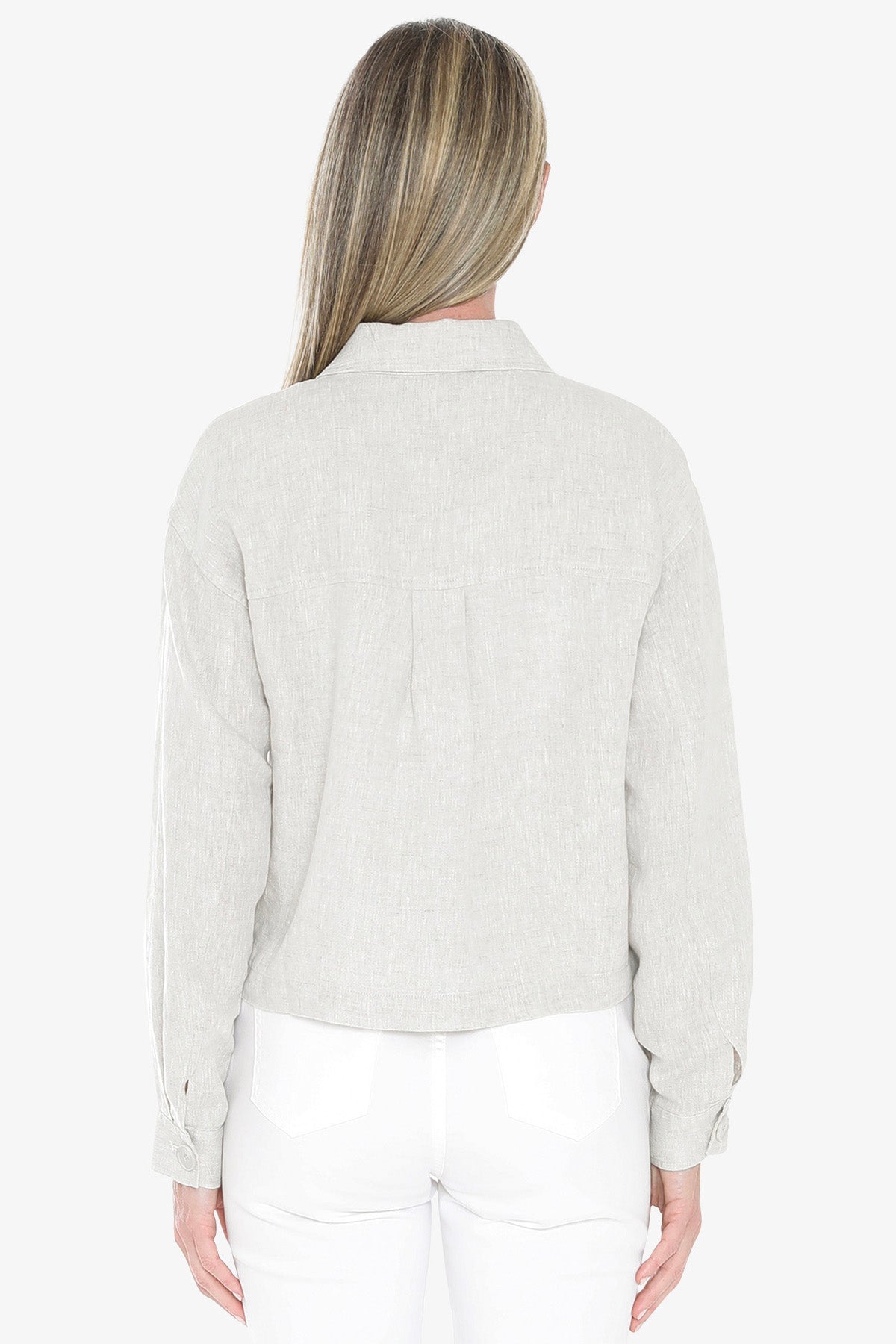 JUMP Clothing - Boxy Jacket - Natural Flax