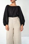 Eva’s Sunday ‘Bowie’ Linen Pant - Neutral - LAST ONE - Size XS