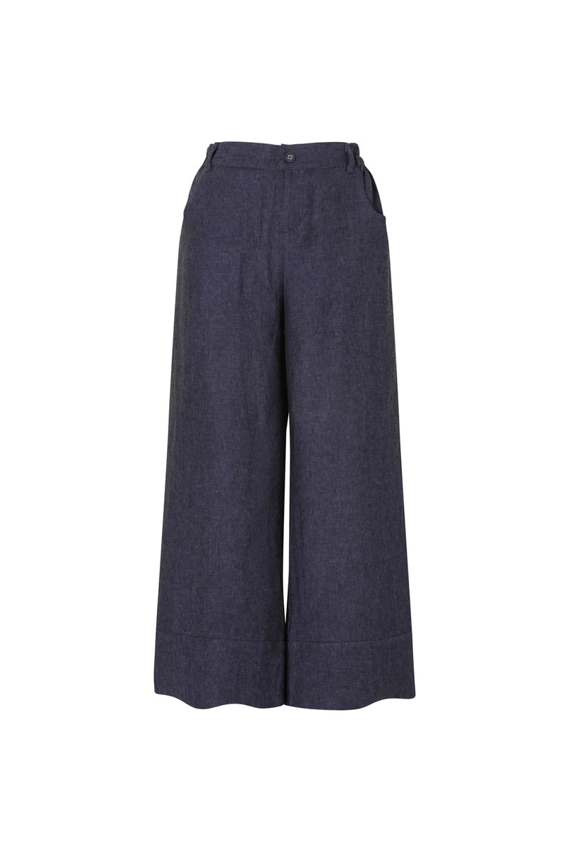 Eva’s Sunday ‘Bowie’ Linen Pant - Navy