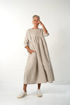 Eva’s Sunday ‘Cora’ Linen Dress - Natural