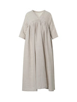 Eva’s Sunday ‘Cora’ Linen Dress - Natural