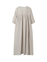 Eva’s Sunday ‘Cora’ Linen Dress - Natural