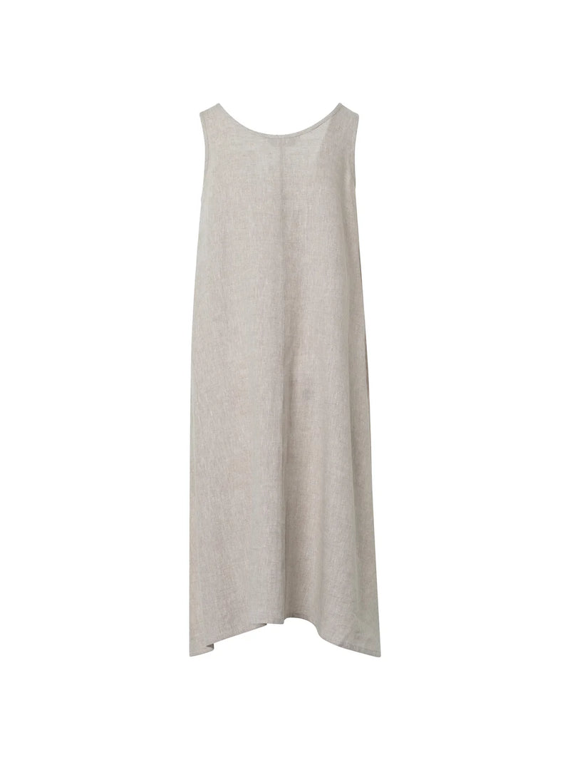 Eva’s Sunday ‘Danni’ Slip Linen Dress - Natural