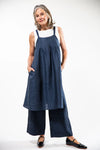 Eva’s Sunday ‘Dolly’ Linen Dress - Navy