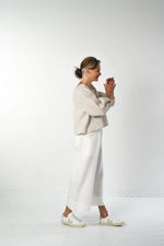 Eva’s Sunday ‘Oliver’ Linen Pant - White