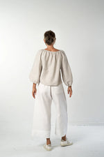 Eva’s Sunday ‘Oliver’ Linen Pant - White