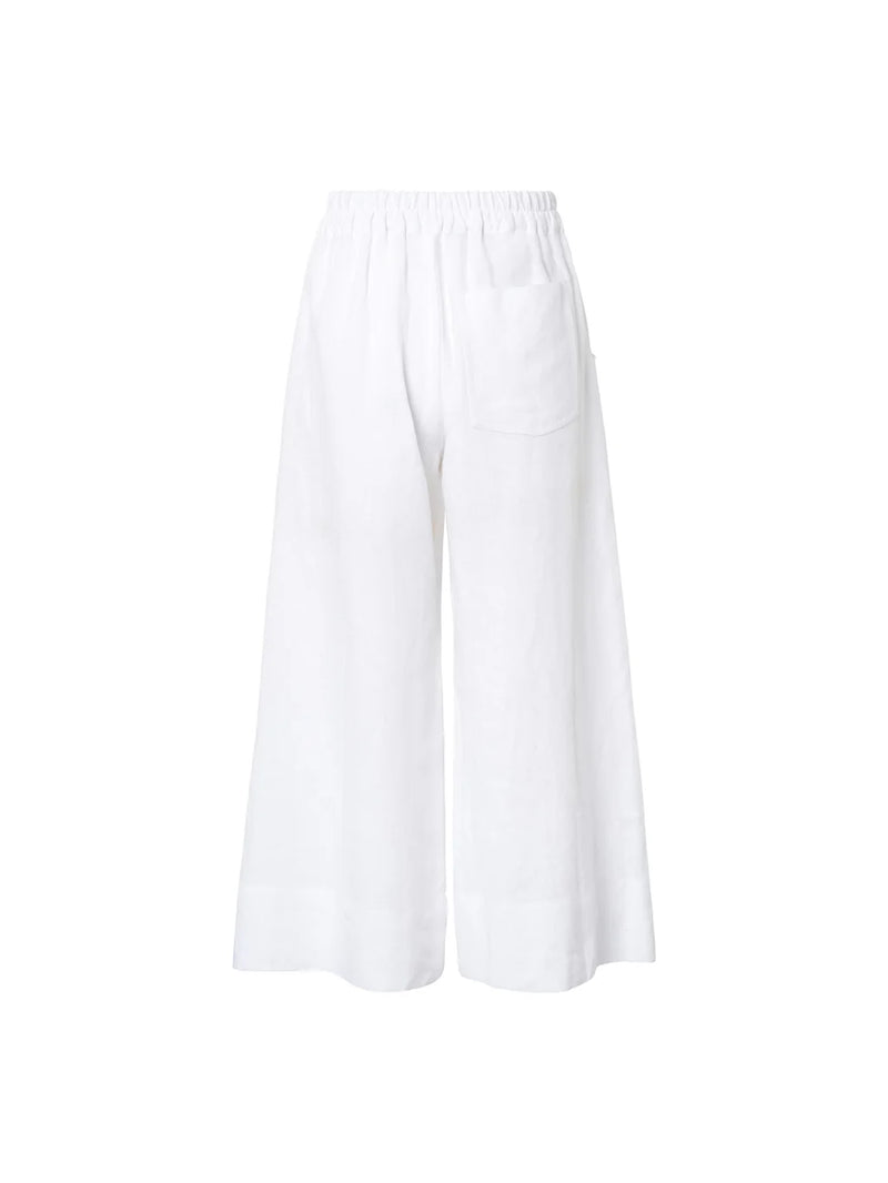 Eva’s Sunday ‘Oliver’ Linen Pant - White