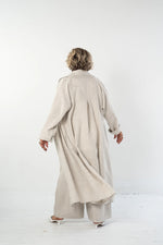 Eva’s Sunday ‘Taylor’ Linen Jacket - Neutral - LAST ONE - Size M