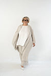 Eva’s Sunday ‘Taylor’ Linen Jacket - Neutral