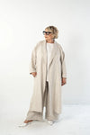 Eva’s Sunday ‘Taylor’ Linen Jacket - Neutral