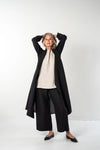 Eva’s Sunday ‘Taylor’ Linen Jacket - Black