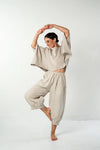 Eva’s Sunday ‘Todd’ Linen Pant - Neutral