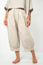 Eva’s Sunday ‘Todd’ Linen Pant - Neutral