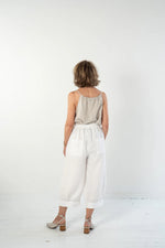 Eva’s Sunday ‘Todd’ Linen Pant - White