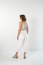 Eva’s Sunday ‘Todd’ Linen Pant - White