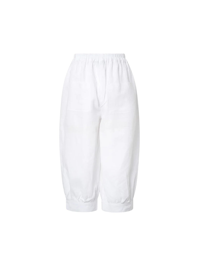 Eva’s Sunday ‘Todd’ Linen Pant - White