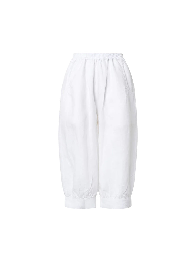 Eva’s Sunday ‘Todd’ Linen Pant - White