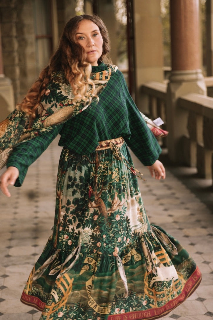 PRE-ORDER - Market Of Stars - Wildheart  - Skirt W/Pockets - Tassels & Unicorn