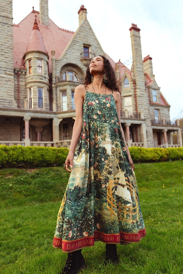 PRE-ORDER - Market Of Stars - Wildheart - Long Maxi Bohéme Slip Dress - Unicorn & Castle