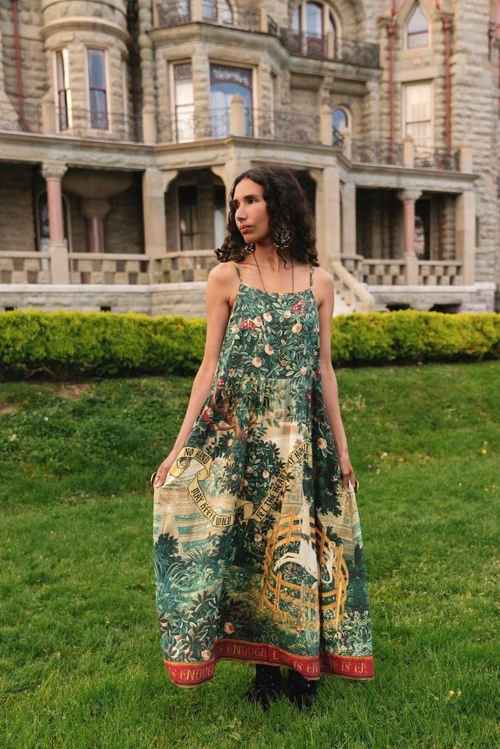 PRE-ORDER - Market Of Stars - Wildheart - Long Maxi Bohéme Slip Dress - Unicorn & Castle