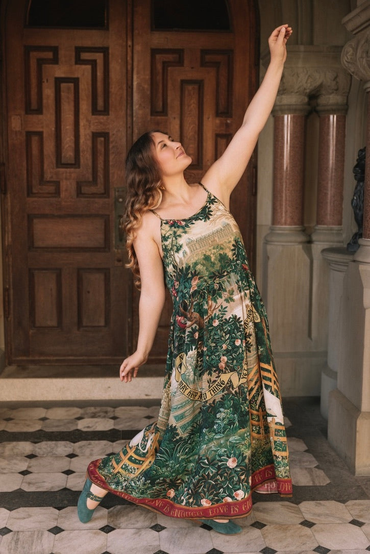 PRE-ORDER - Market Of Stars - Wildheart - Long Maxi Bohéme Slip Dress - Unicorn & Castle