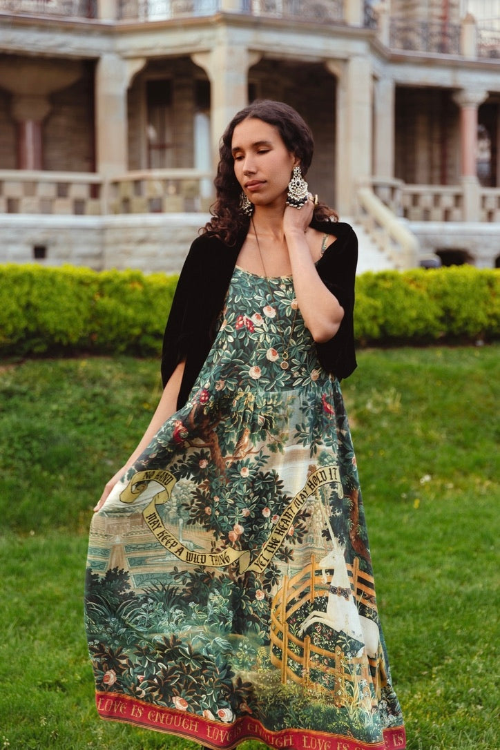 PRE-ORDER - Market Of Stars - Wildheart - Long Maxi Bohéme Slip Dress - Unicorn & Castle