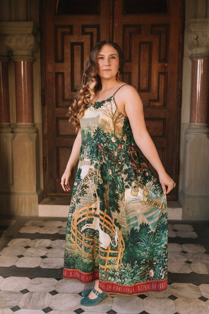 PRE-ORDER - Market Of Stars - Wildheart - Long Maxi Bohéme Slip Dress - Unicorn & Castle