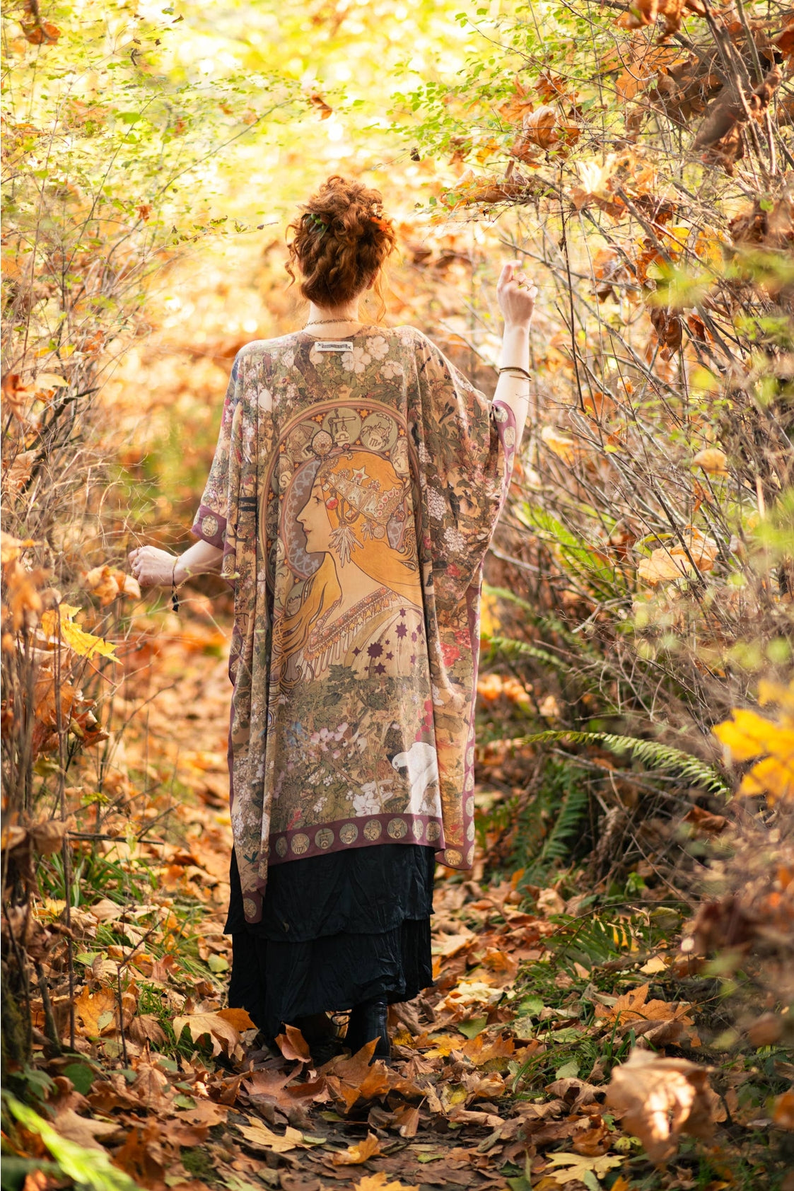 Market Of Stars - ‘Dream Weaver Opera’ Goddess Starduster Duster Kimono - Zodiac Signs (Copy)