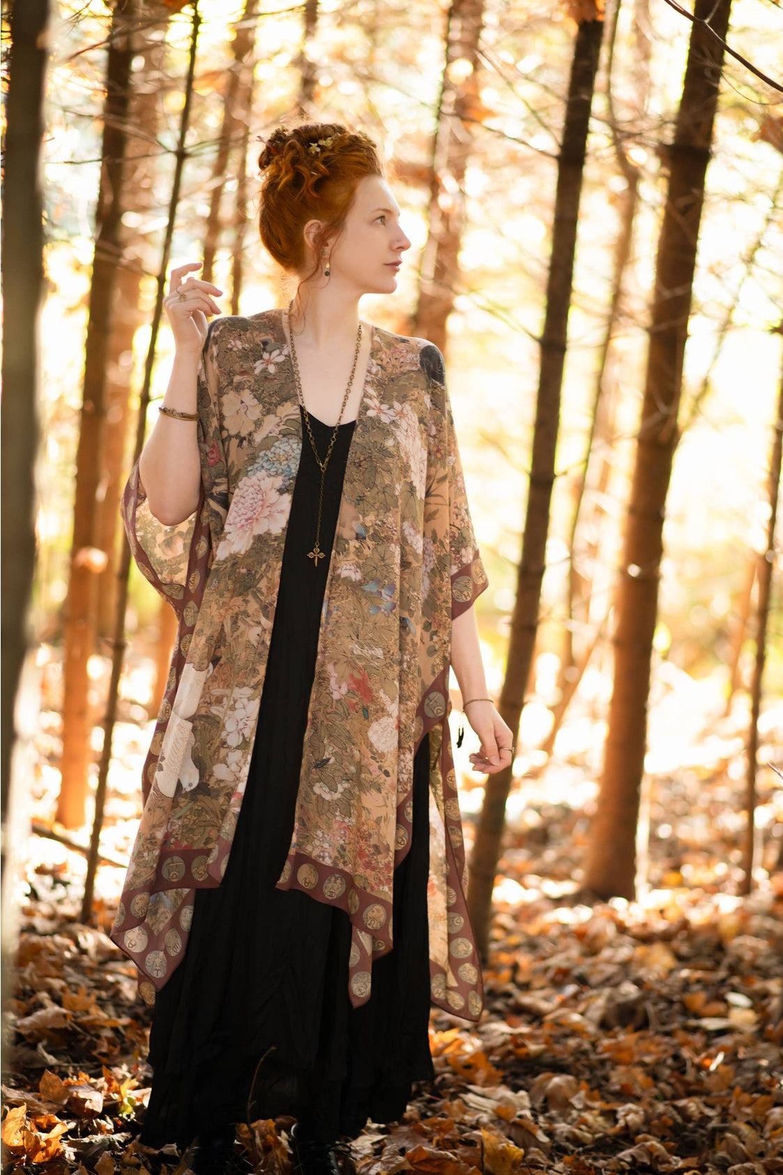 Market Of Stars - ‘Dream Weaver Opera’ Goddess Starduster Duster Kimono - Zodiac Signs (Copy)