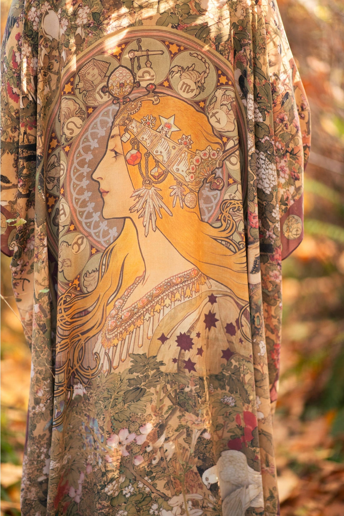 Market Of Stars - ‘Dream Weaver Opera’ Goddess Starduster Duster Kimono - Zodiac Signs (Copy)