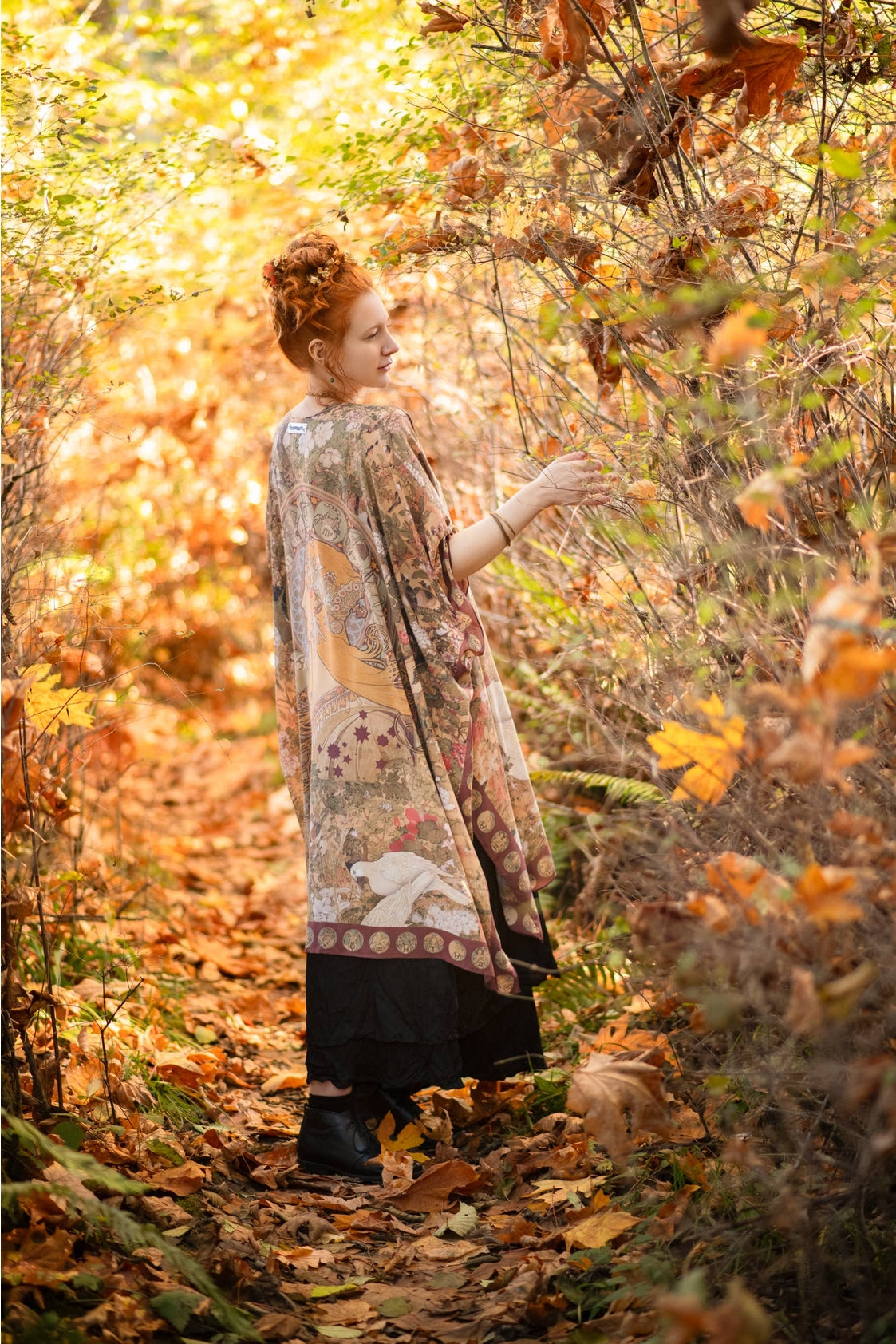 Market Of Stars - ‘Dream Weaver Opera’ Goddess Starduster Duster Kimono - Zodiac Signs (Copy)