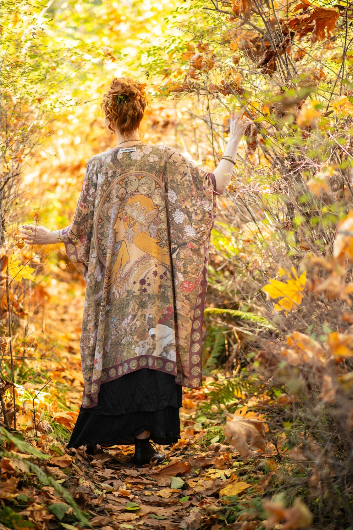 Market Of Stars - ‘Dream Weaver Opera’ Goddess Starduster Duster Kimono - Zodiac Signs (Copy)
